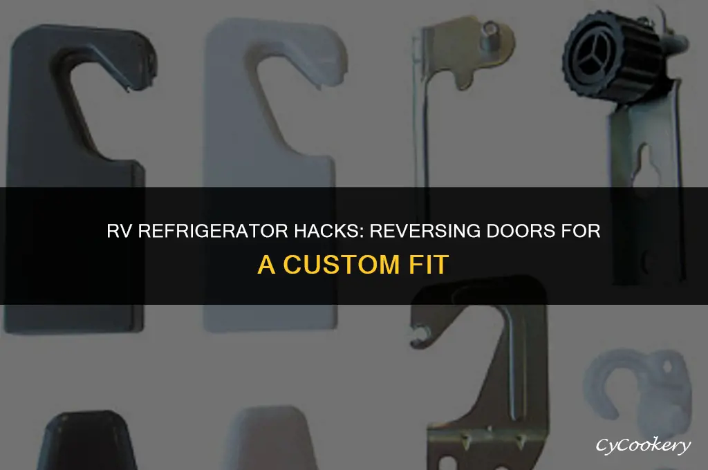 how to reverse the doors on rv refrigerator