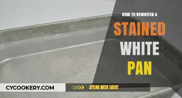 Easy Ways to Restore Your Stained White Pan