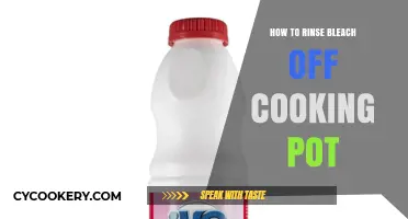 Effective Ways to Rinse Bleach from Cooking Pots
