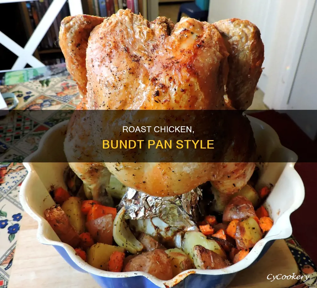 how to roast a chicken in a bundt pan