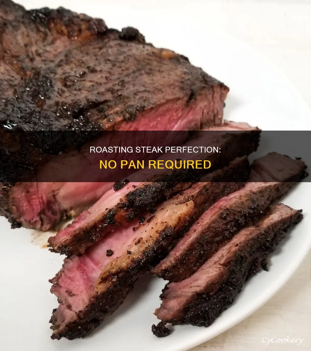 how to roast a steak not pan searing