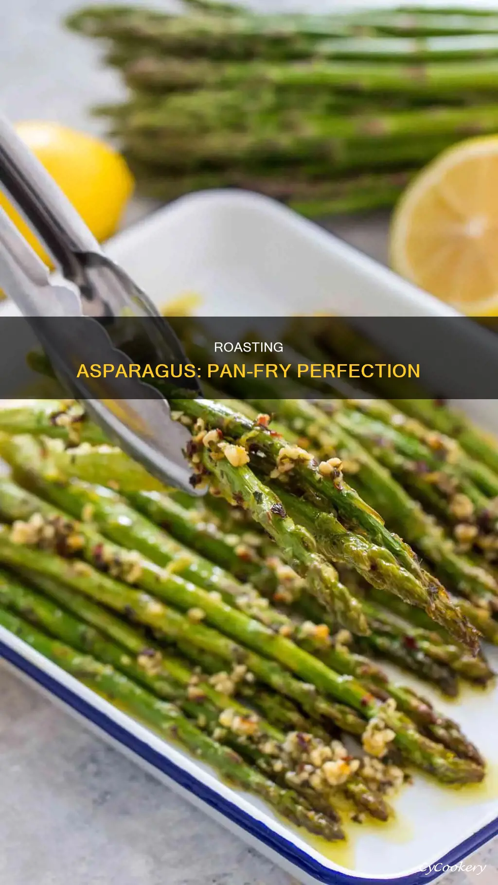 how to roast asparagus in a pan