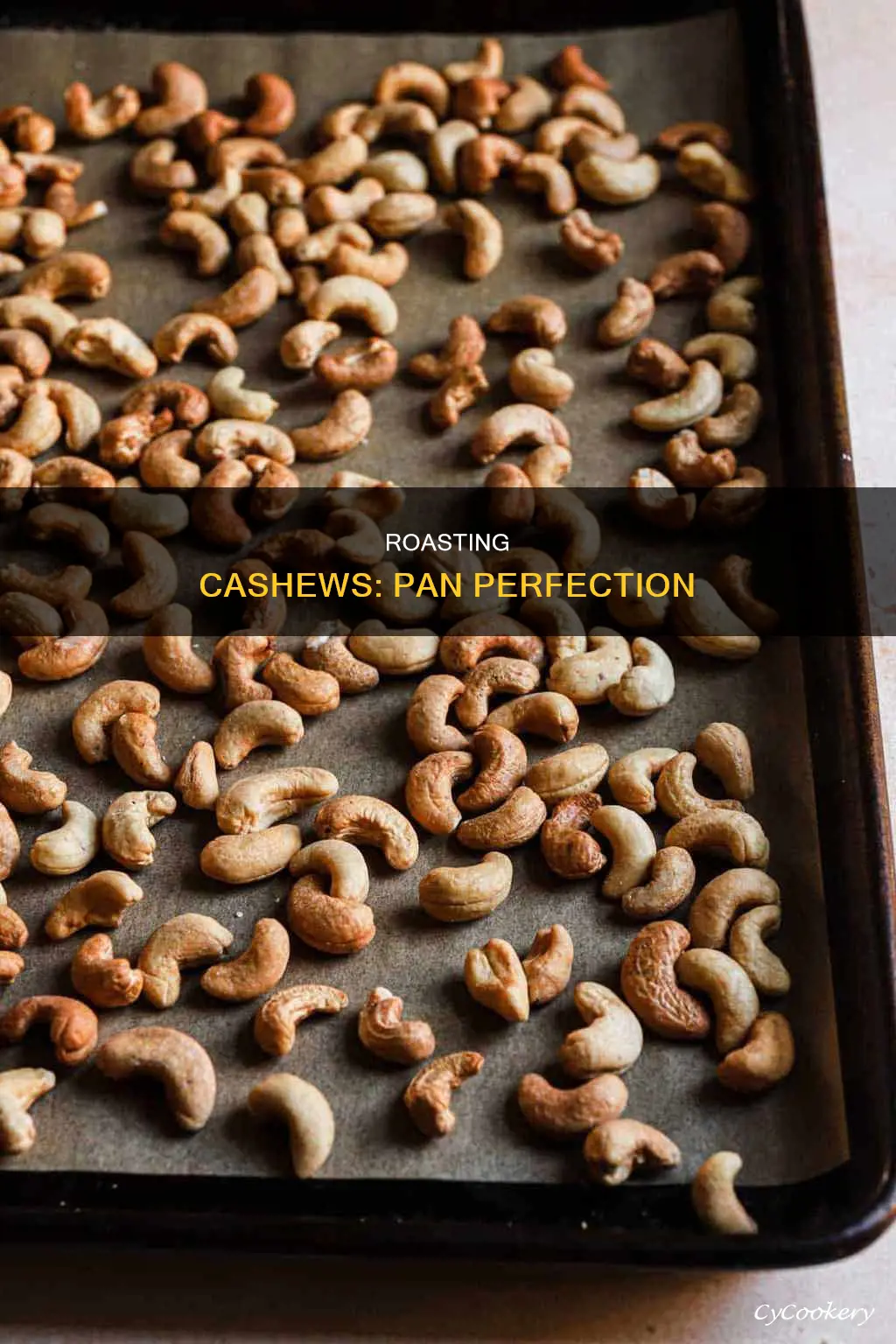 how to roast cashews in a pan