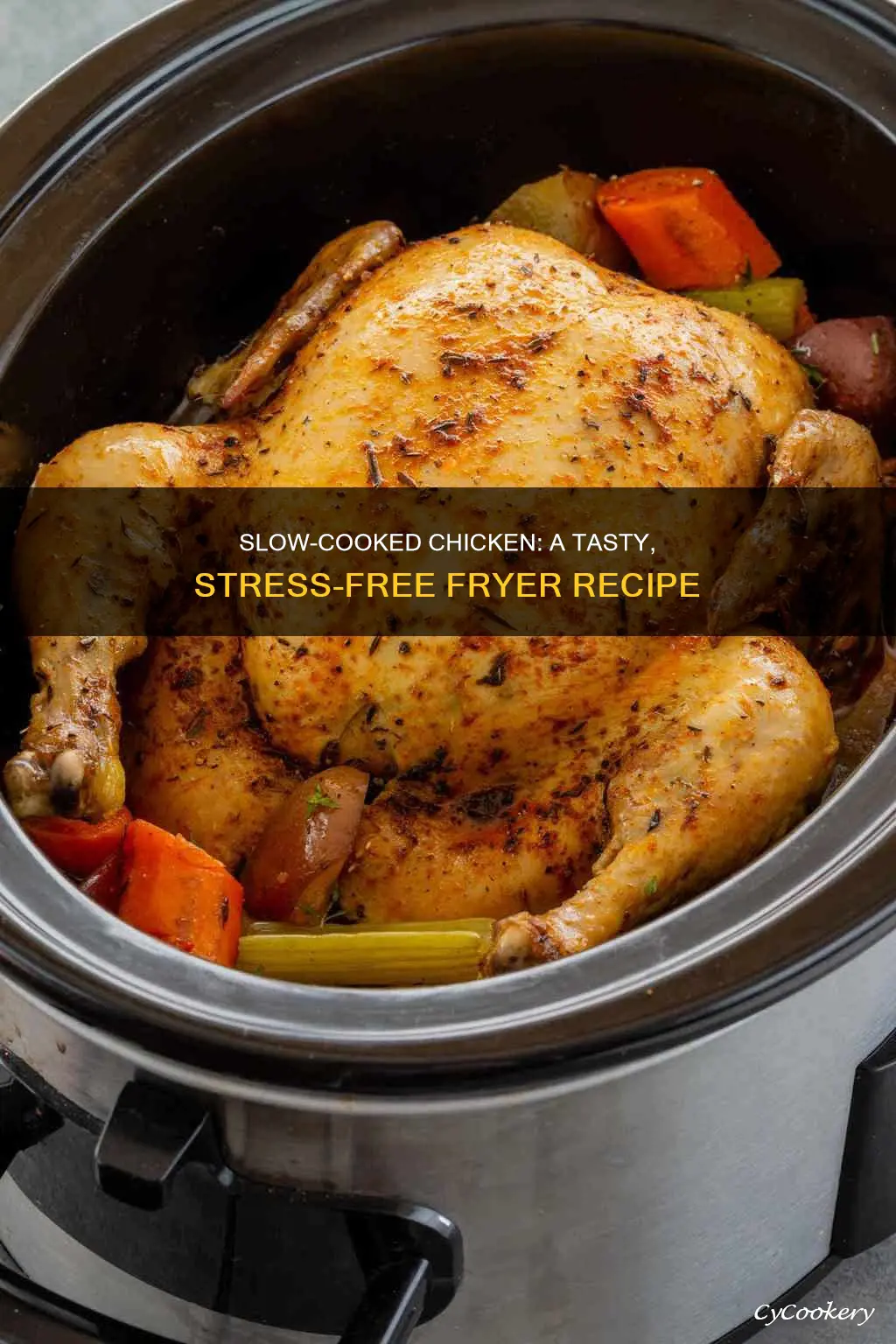 how to roast chicken fryer in slow cooker