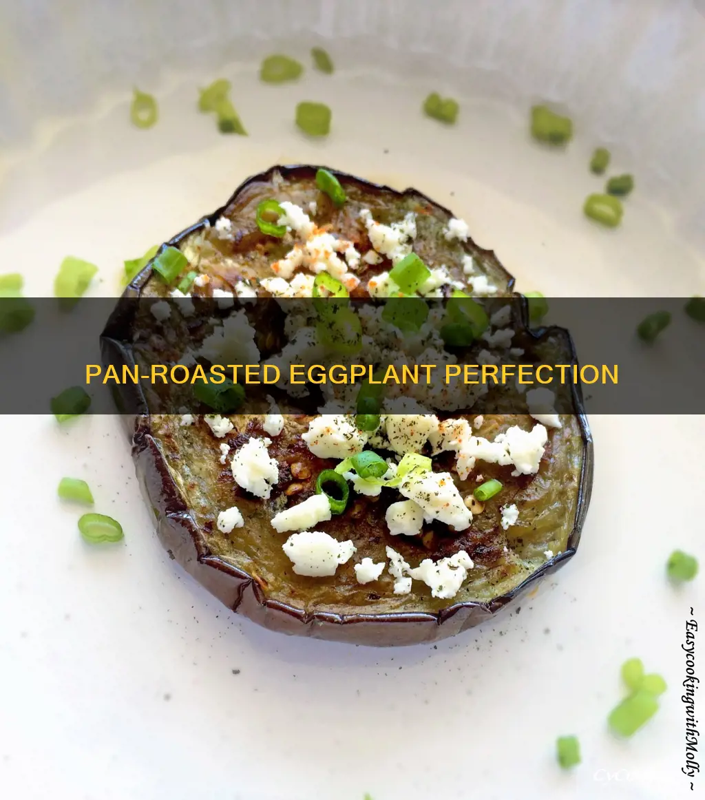 how to roast eggplant in a pan