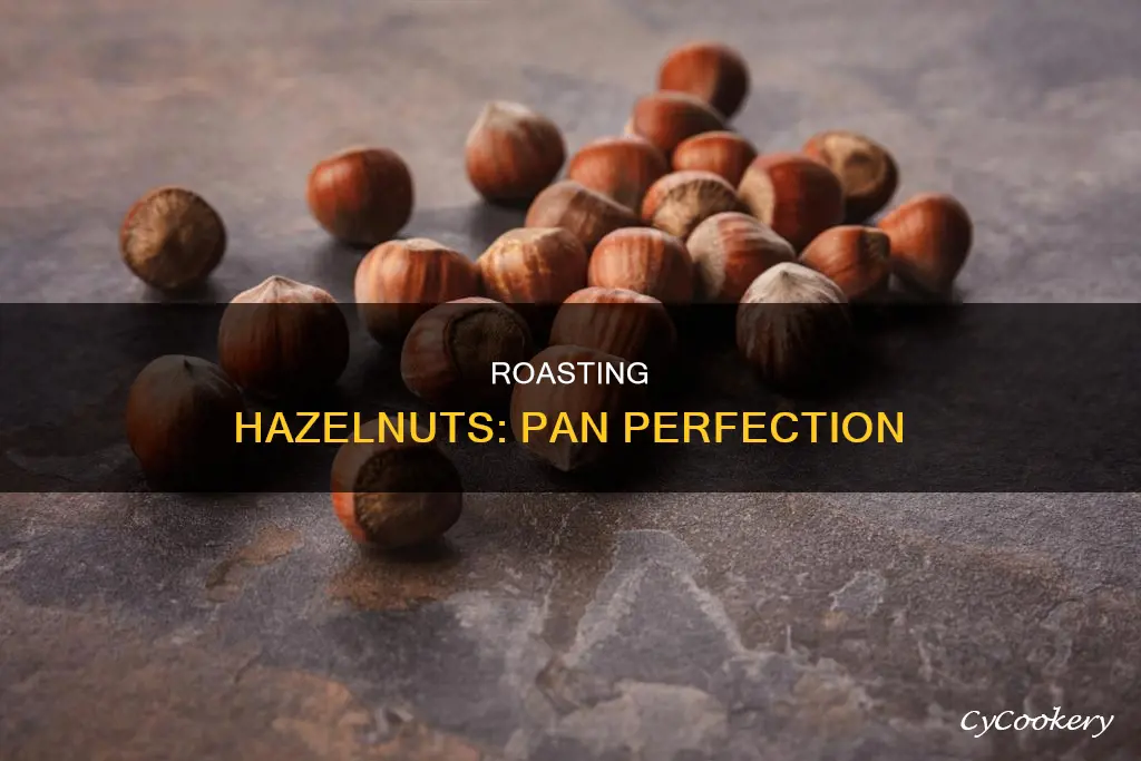 how to roast hazelnuts in pan