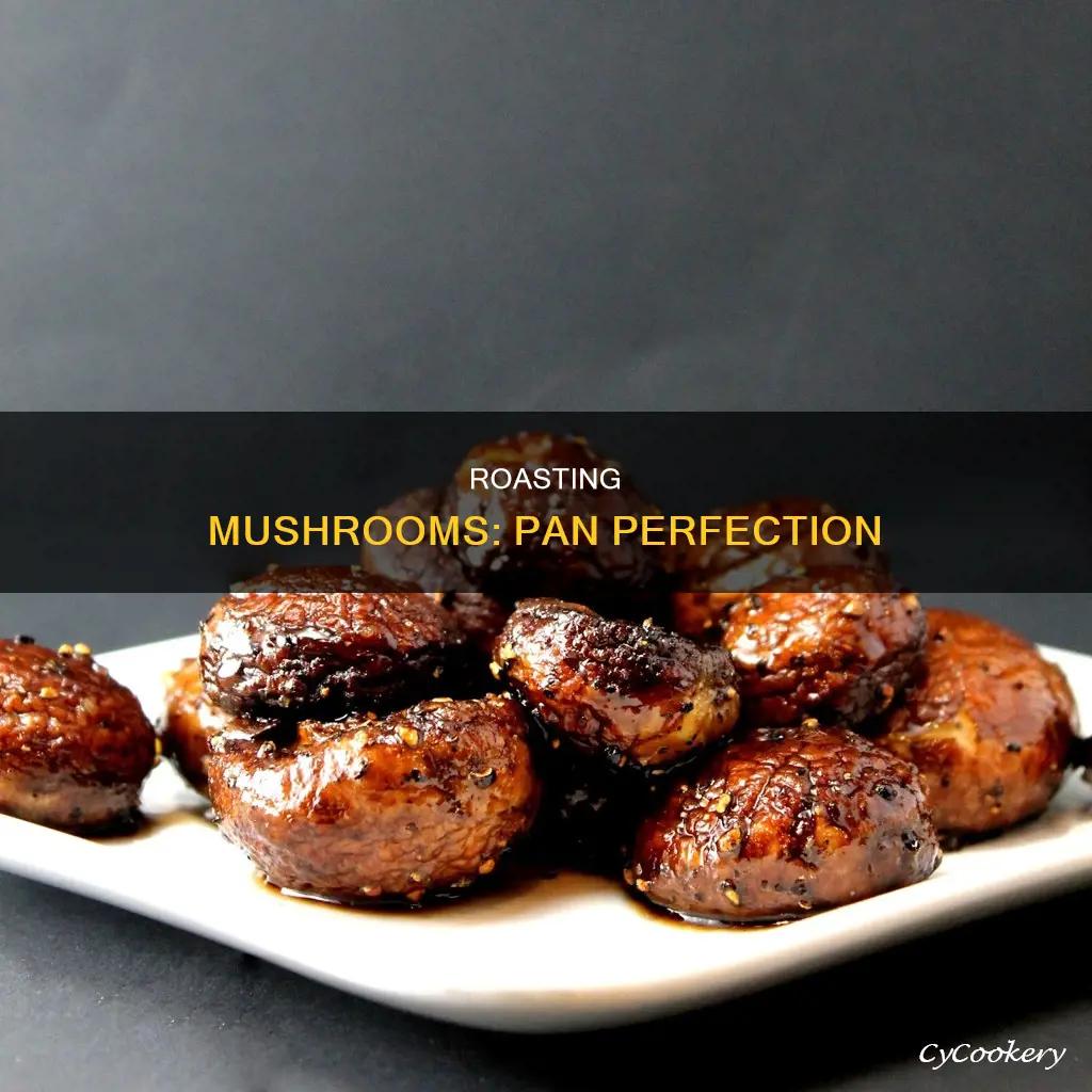 how to roast mushrooms in a pan