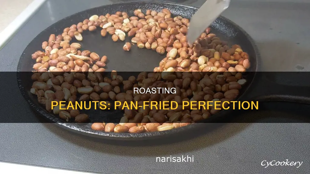 how to roast peanuts on a pan