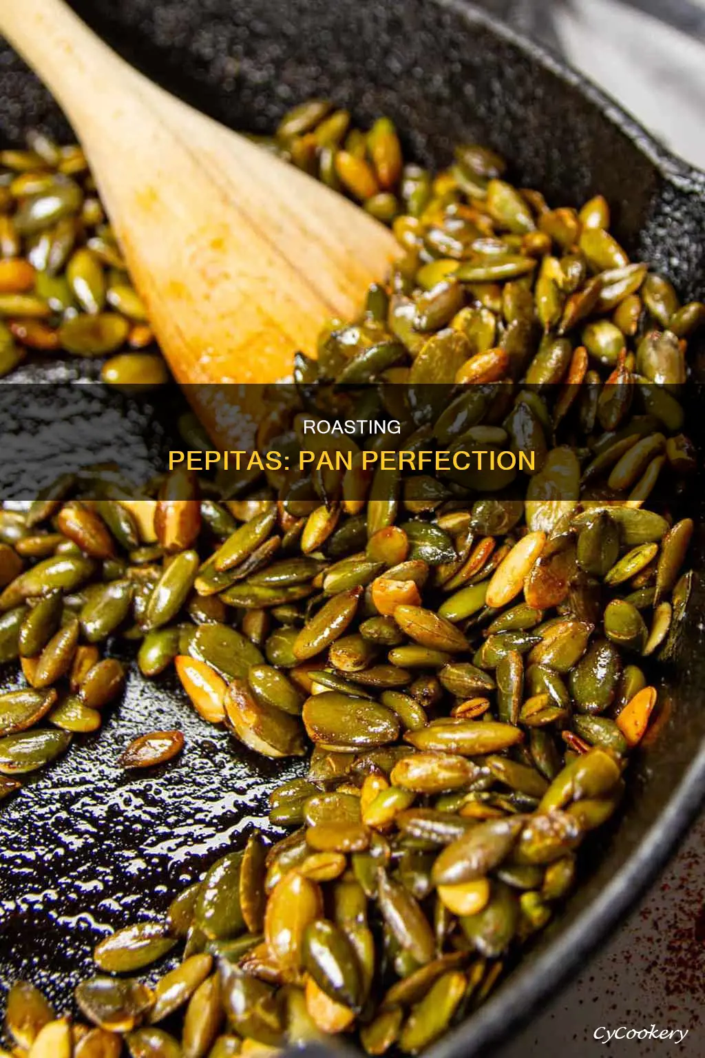 how to roast pepitas in a pan