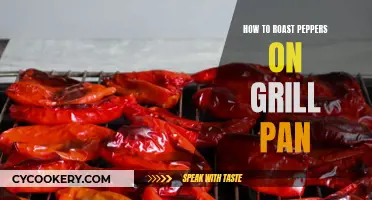 Roasting Peppers: Grill Pan Style