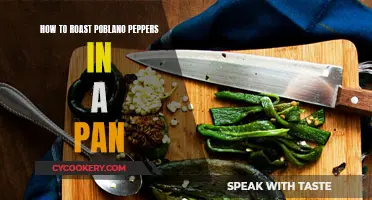 Roasting Poblano Peppers: Pan-Seared Perfection