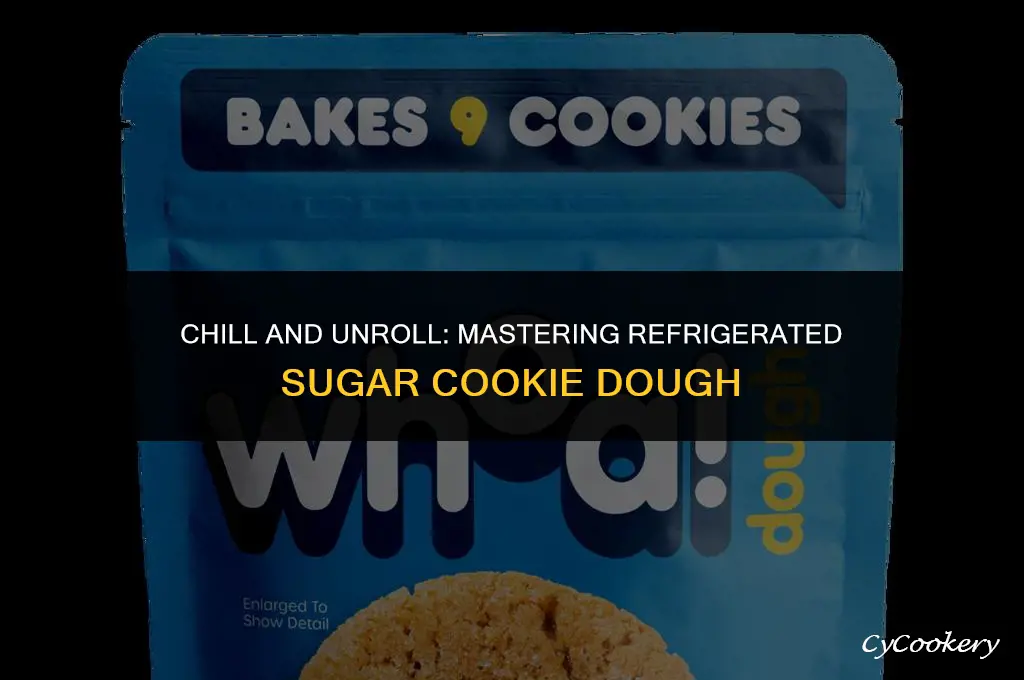 how to roll out refrigerated sugar cookie dough