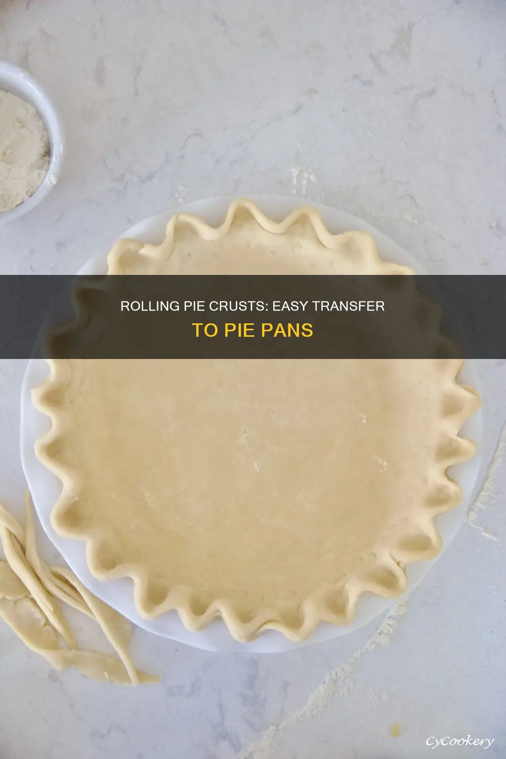 how to roll pie crust onto the pie pan