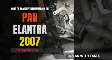 Removing the Transmission Oil Pan in Your 2007 Elantra