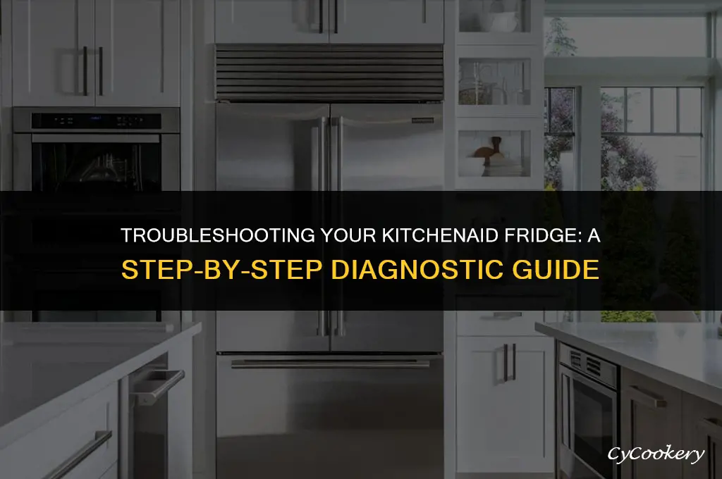 how to run a diagnostics test on kitchenaid refrigerator