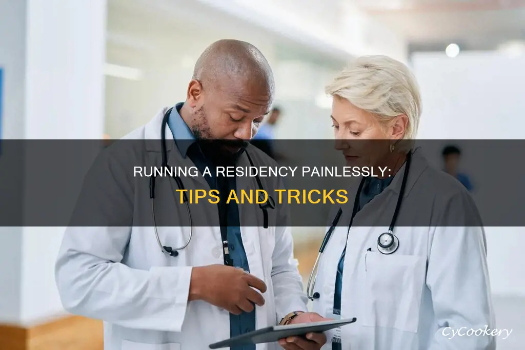 how to run a reaidency pan