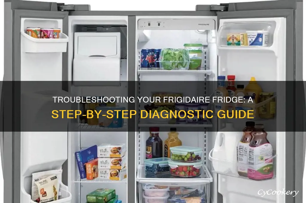 how to run diagnostic on frigidaire refrigerator