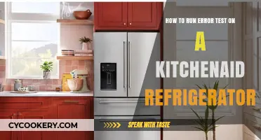 Diagnosing KitchenAid Fridge Issues: A Step-by-Step Error Test Guide