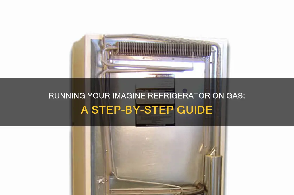 how to run imagine refrigerator on gas