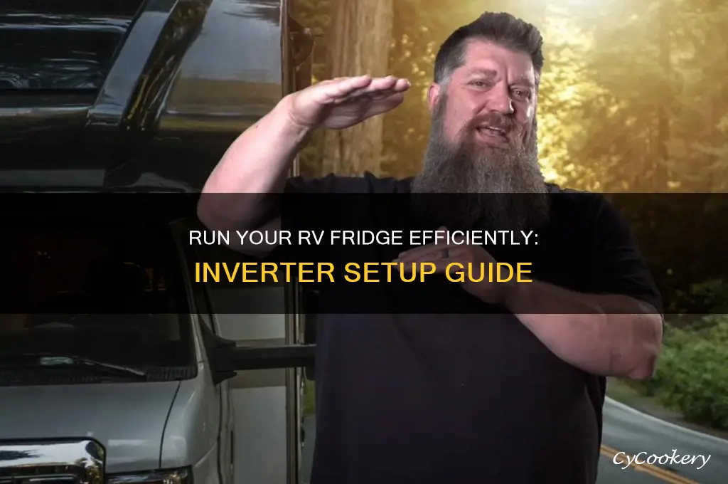 how to run rv refrigerator on inverter