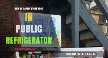 Smart Storage: Your Guide to Safely Storing Food in Public Refrigerators