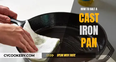 Salting a Cast Iron Pan: A Step-by-Step Guide to Seasoning Success