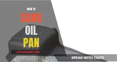 Sanding an Oil Pan: The Right Way