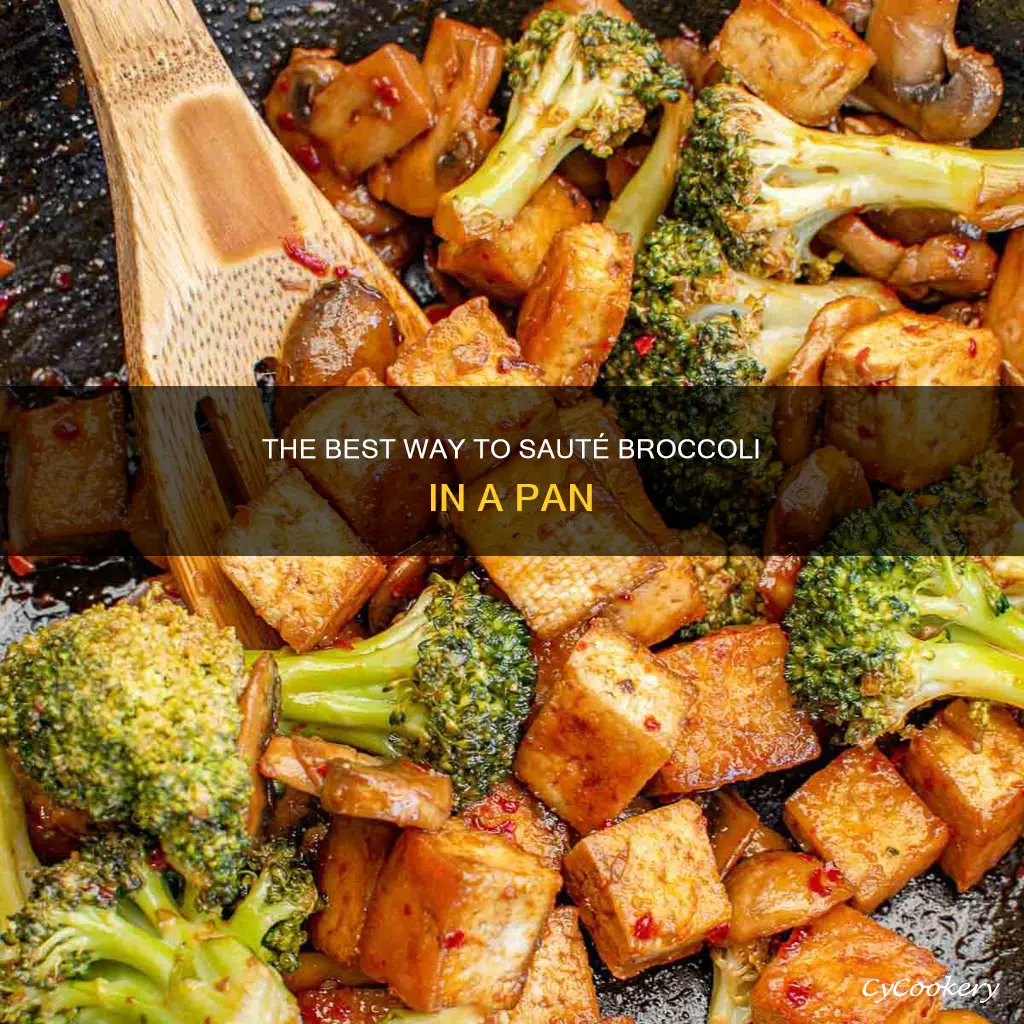 how to saute broccoli in a pan