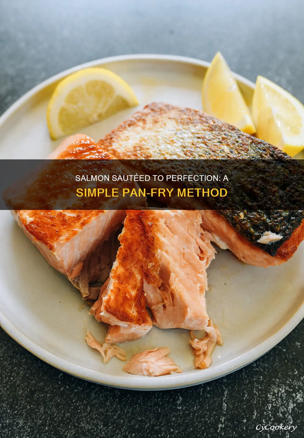 how to saute salmon in a pan