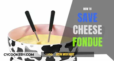 Cheese Fondue: Saving the Leftovers, a Quick Guide