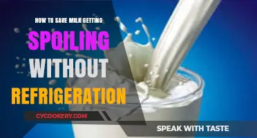 Preserving Milk Freshness: Tips to Prevent Spoilage Without Refrigeration