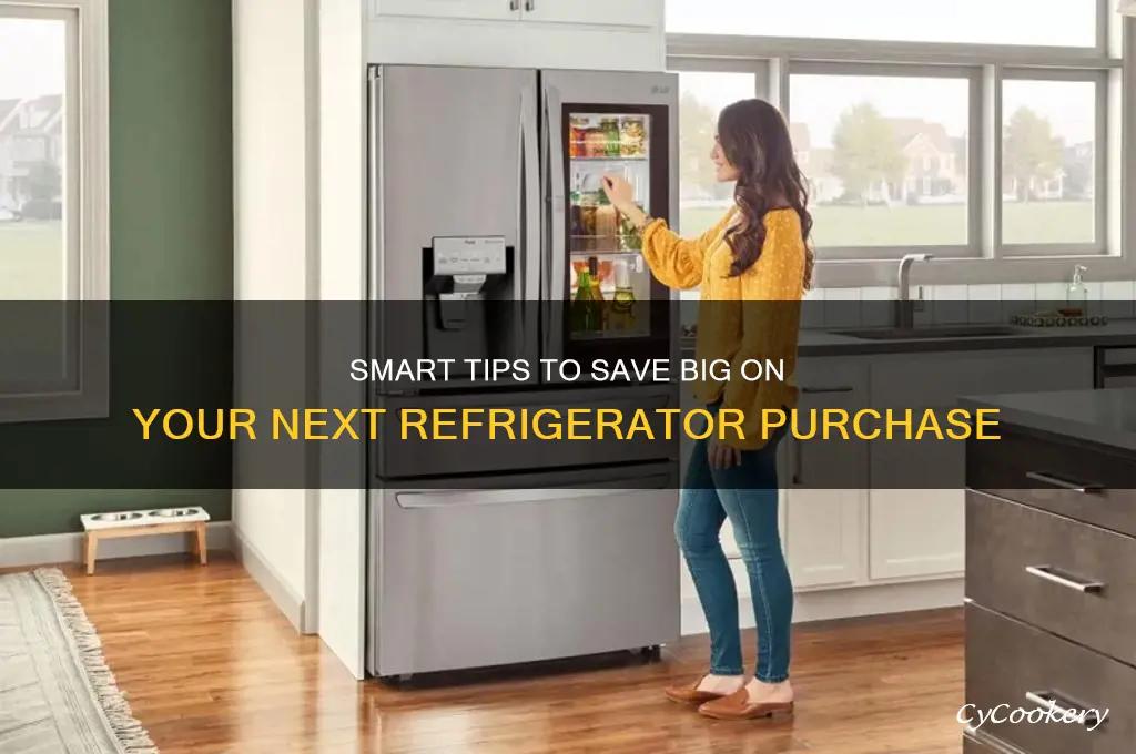 how to save on refrigerator when buying