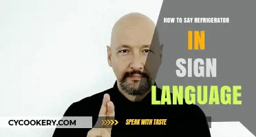 Signing Essentials: Learn How to Say Refrigerator in Sign Language