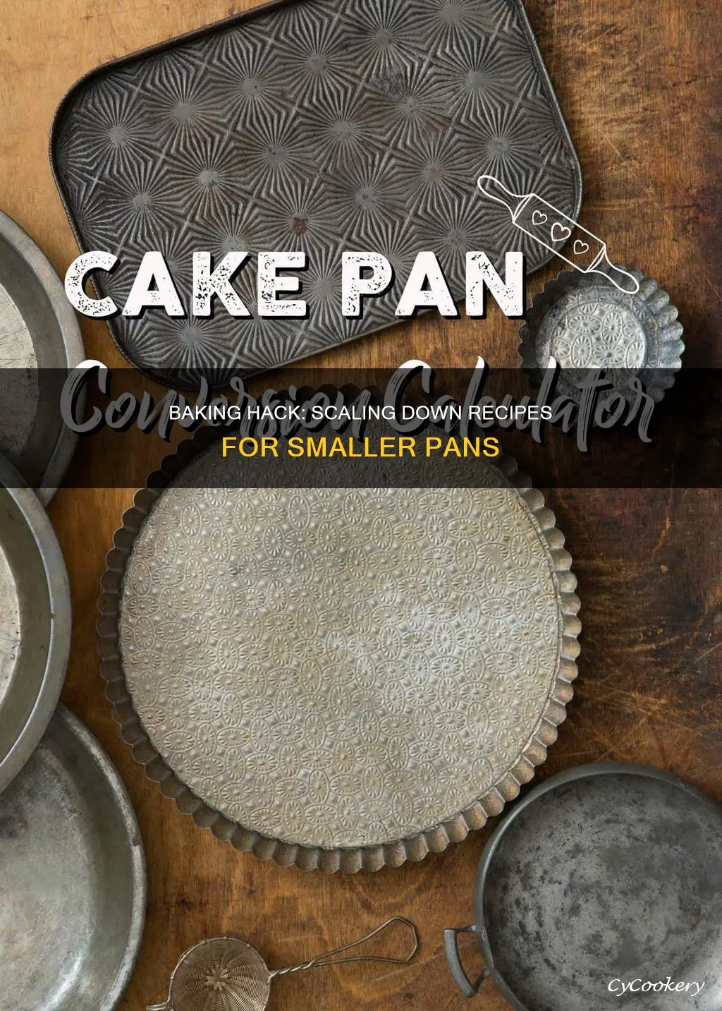 how to scale down recipe from 9x13 pan to 8x8