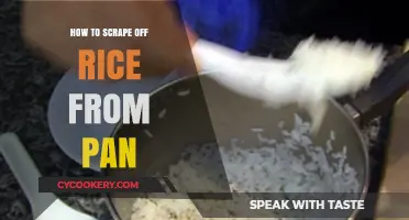 Effective Ways to Scrape Off Rice from a Pan