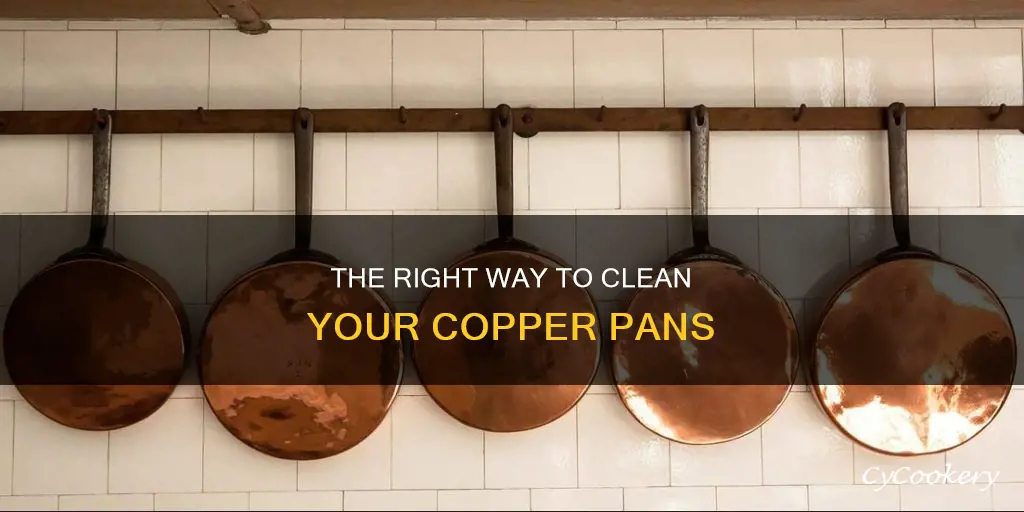 how to scrub tin lined copper pans