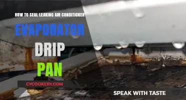 Fixing a Leaking AC Evaporator Drip Pan