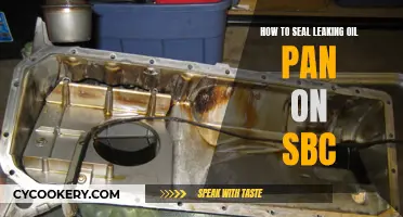 Fixing Leaking Oil Pan on SBC: Sealing Solutions