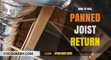 Sealing Panned Joist Returns: A Step-by-Step Guide