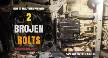 Fixing a Trans Pan: Broken Bolts, Sealing Solutions