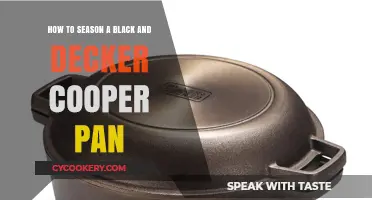 Black & Decker Copper Pan: Seasoning Secrets