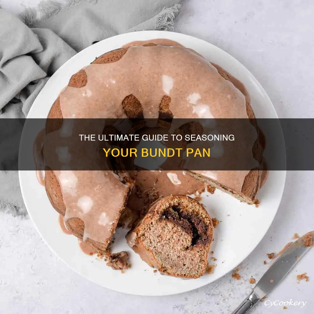 how to season a bundt pan