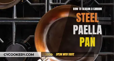 Seasoning Carbon Steel Paella Pan