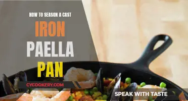 The Art of Seasoning: Mastering Your Cast Iron Paella Pan