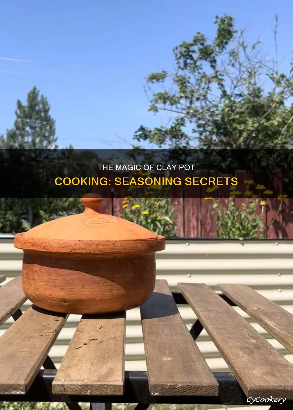 how to season a clay pot for cooking