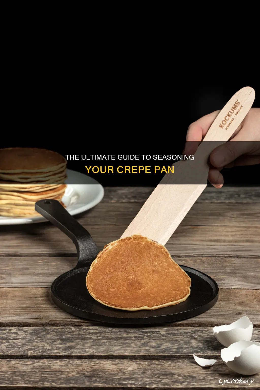 how to season a creap pan