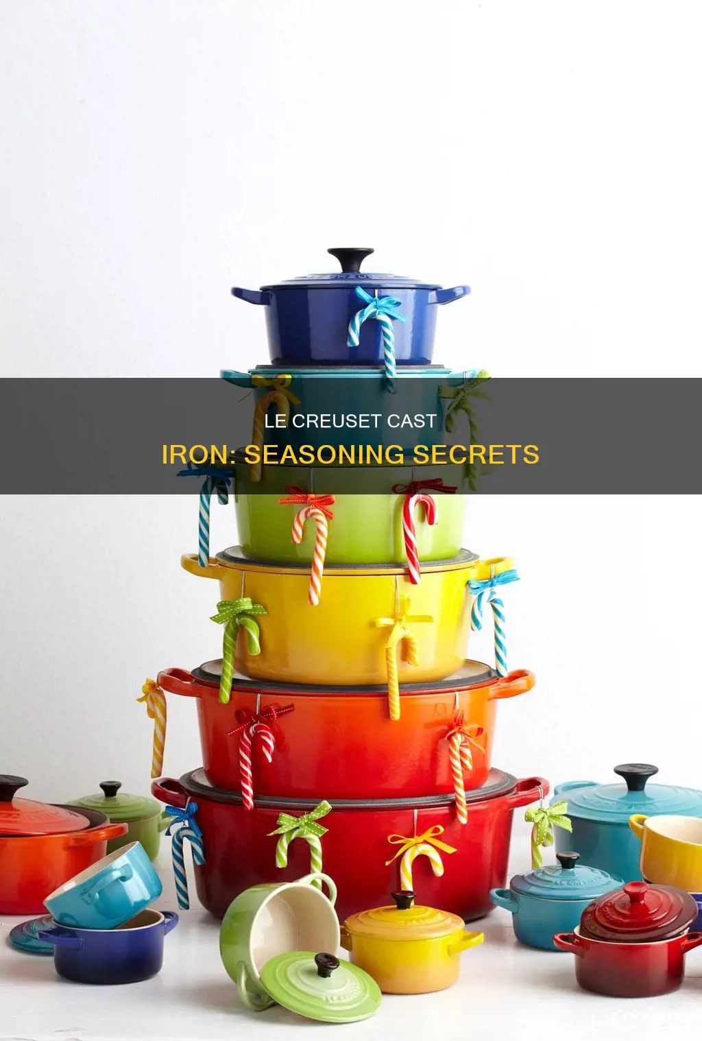 how to season a le creuset cast iron pan