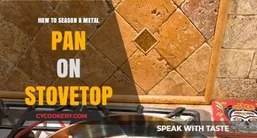 Stovetop Metal Pan Seasoning: A Step-by-Step Guide