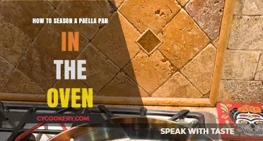 The Perfect Paella Pan: Oven Seasoning Secrets
