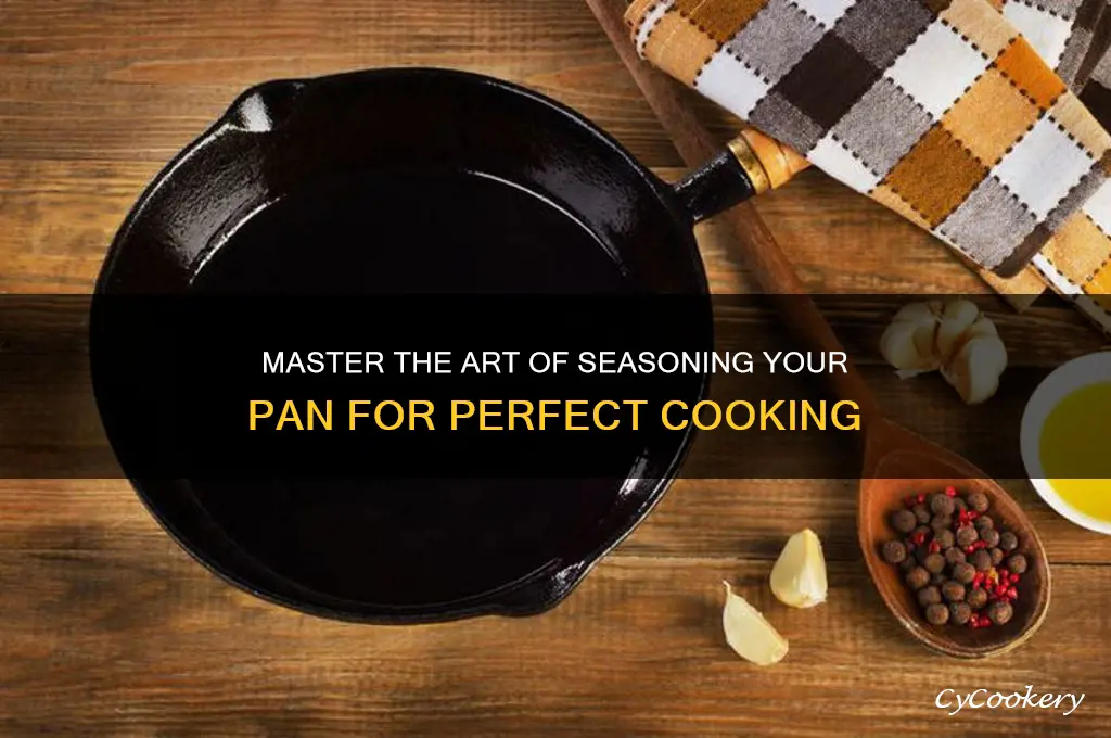 how to season a pan before use